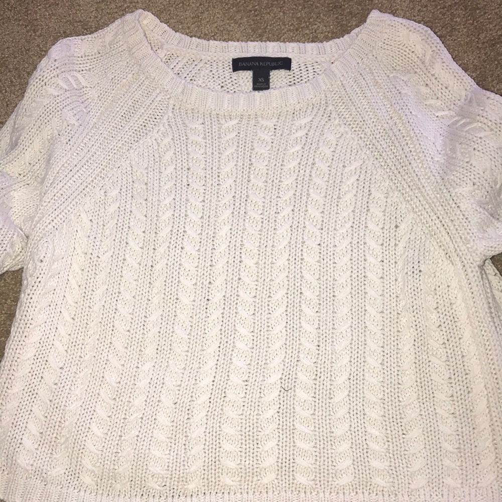 Banana Republic Cream Sweater
